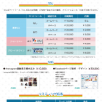 株式会社リコネクト　料金表チラシ