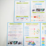 株式会社トランザム 様　ポケット付きフォルダー封入チラシ