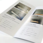 株式会社こんせんと様　会社案内3つ折りパンフレット