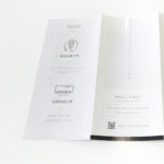 株式会社こんせんと様　会社案内3つ折りパンフレット